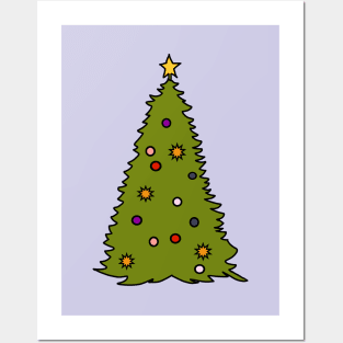 Christmas Tree Posters and Art